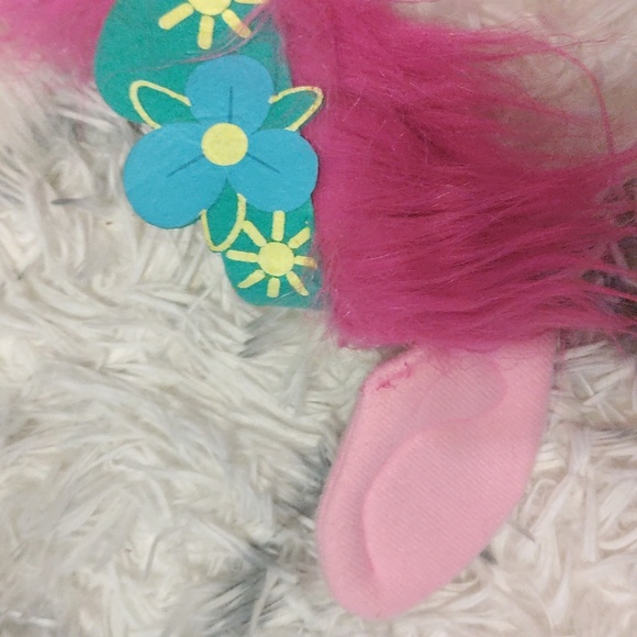 Trolls Poppy Dress 7/8, head band, plush - Picture 12 of 13